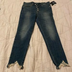 Gap 360 Stretch Super High Rise True Skinny. Size 28